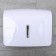 Dispenser for paper towels in sheets, plastic, 21.5 × 9 × 26.5 cm, white color