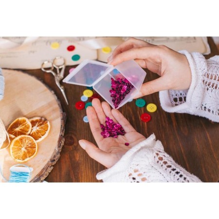Little things storage container, 5.5 × 5.5 × 6 cm, transparent color-2