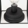 Night -bend "Beti" from batteries 3haa black 13x13x17 cm Risalux