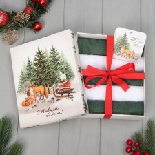 New Year. Set of terry towels Ethel 