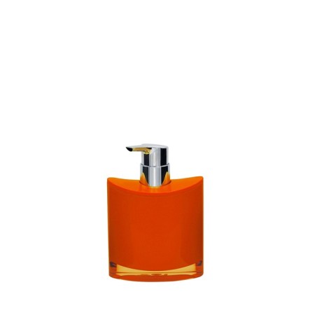 Gaudy liquid soap dispenser, orange color