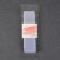 Organizer for storage, with a lid, 16.5 × 4.5 × 2.2 cm, the color is transparent