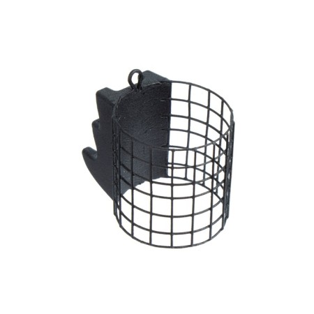 Metallic feeder X-Feeder Me Batman M Grid, Matt Black, 90 g, 30 ml