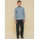 Turtleneck for the boy Pelican, height 134 cm, color gray