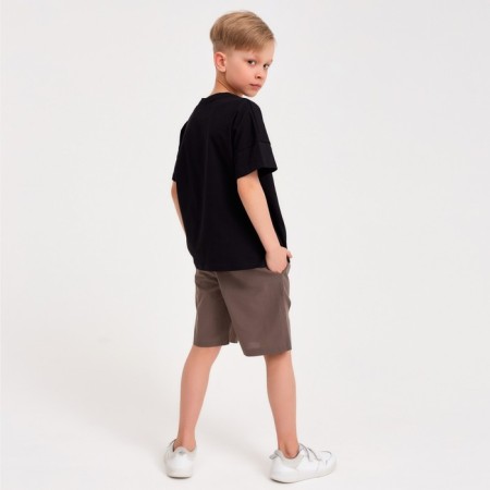 T -shirt Children's Minaku Graffiti, Black Color, Height 116-3