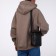 Male bag, black color