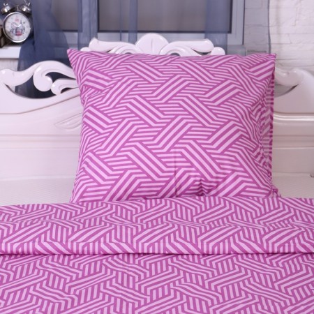 Bed linen 1.5sp infinity (duvetel 145x215cm, pillowcase 70x70cm) calico, 120g/m², 100% cotton-1