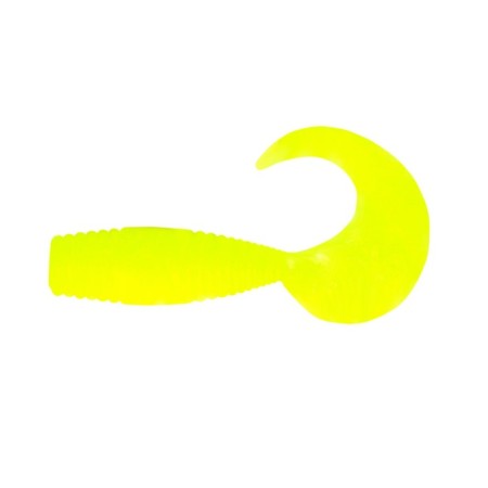 Twizter Yaman Pro Spry Tail, 7.6 cm, color #02-chertreuse, packaging 8 pcs.