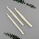 A set of hooks for knitting, d = 7/8/9 mm, 14 cm, 3 pcs, white color