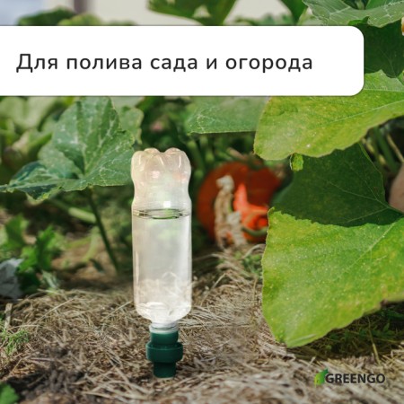 Auto -polyove for indoor plants, under a bottle, set 2 pcs., Greengo-5