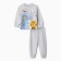 Pajamas for a boy, gray color, height 86 cm
