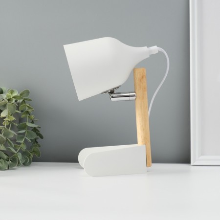 Table lamp "Prestige" 1x40W E27 White 13x12x24cm-4