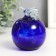 Souvenir Glass in glassbreaker "Blue apple" h 90 mm