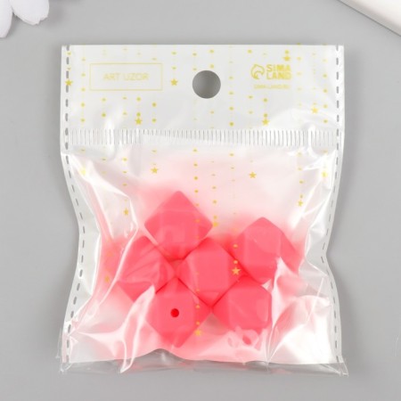 Busina Silicon "Multicarner" bright pink d = 1.4 cm-2