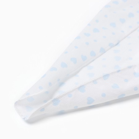 Baby scarf, blue color, size 50-52-1
