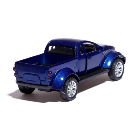Metal “Raptor” machine, doors open, 1:32, inertia, blue color-2