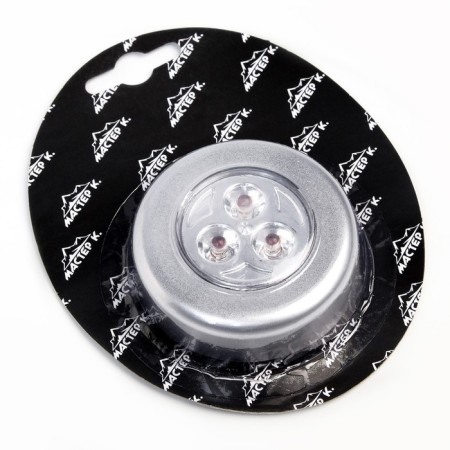 Lanter-Light "Master K. Touch", 1 W, 3 LED, 3 AAA, adhesive base, 6.5 x 6.5 cm-5