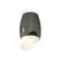 Ambrella Light Acrylic lamp, XS1123023, MR16 GU5.3 LED 10 W, black chrome color, white matte