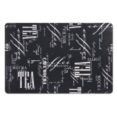 Hot stand “Tea and Coffee”, 43.5 × 28.5 cm, black