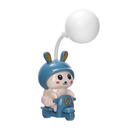 Night "Bunny" LED 2W USB AKB Blue 7.5x9.5x32 cm Risalux-10