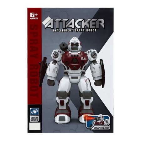 Gorillabot robot, radio -controlled, gun steam, light, sound, with a battery-16