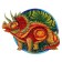 Wooden figurine puzzle "before our era", wooden box