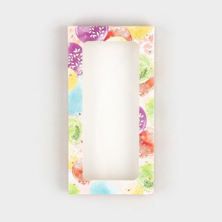 Happy Birthday Chocolate Box, with a window, 17.3 × 8.8 × 1.5 cm-1