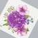 Tattoo on the body color "hydrangea" 6x6 cm