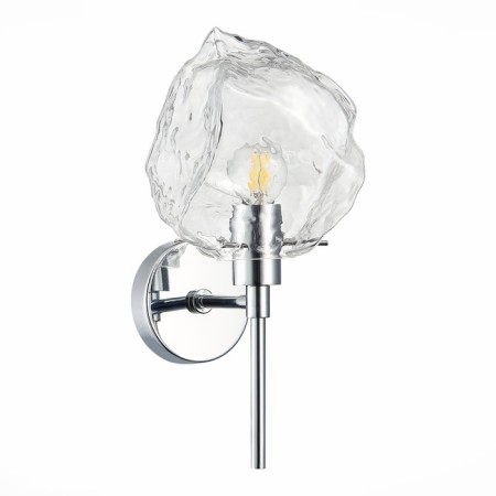 Sconces st. SL1175.101.01. Portici. 1x40 W, E14, 18x34 cm, color chromium