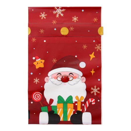 Polyethylene gift package with ties "Gifts", 15x23cm-4