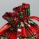 Bag gift canvas "New Year stories", snowflakes, 10 x 12 cm +/- 1.5 cm, New Year