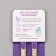 Growing gift pencils Mini "Mint and Lavada" set 2 pcs