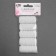 Roller gum, 10 g, 20 ± 2 m, 5 pcs, white color