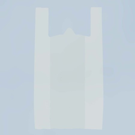 Polyethylene "white" package, T -shirt, 45 x 75 cm, 15 μm