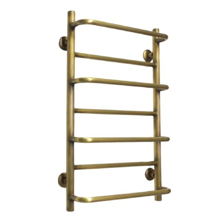 Water heated towel rail Domoterm "Orpheus", P7, 7 crossbars, 500 x 700 mm, bronze-1
