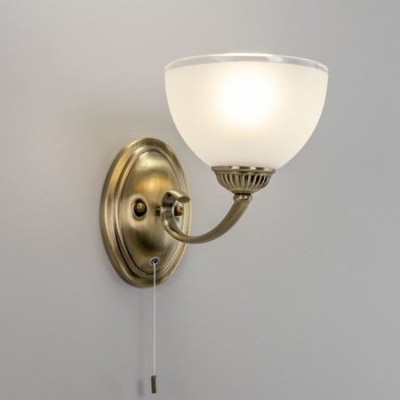 Sconces Citilux "Francesca" CL417313, 15x20 cm, 1x75W, E27, brown color-9