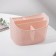 Storage basket, 5 departments, 18.3 × 14.2 × 11.7 cm, color mix