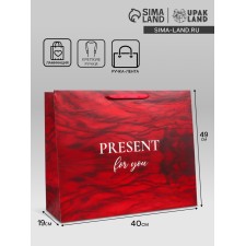 Gift Laminated Horizontal Present Gift, XL 49 × 40 × 19 cm