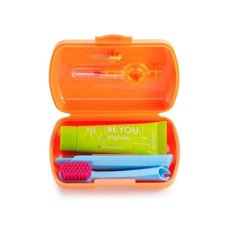 Curaprox BE YOU road set in a boxing box, 4 items