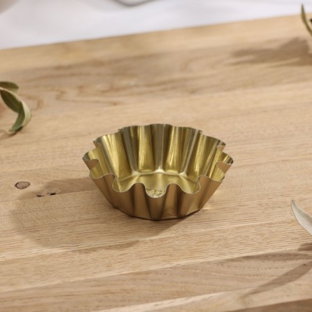 Baking form, h = 2.5 cm, d = 7.5 cm, anti -stick coating, burgundy color-3