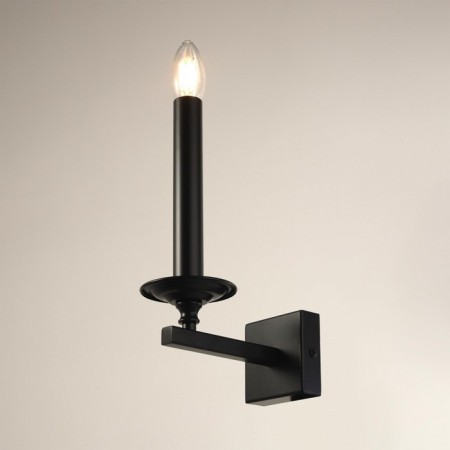 Sconces Citilux "Marquis" CL471315, 9x28.5 cm, 1x60W, E14, brown color-2