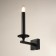 Sconces Citilux "Marquis" CL471315, 9x28.5 cm, 1x60W, E14, brown color