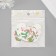 Decor for creativity tree "Snowmen with hearts" set of 10 pcs 4.5x3.2 cm