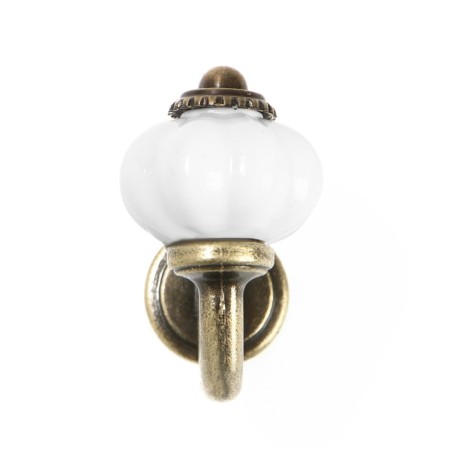 Furniture hook Cappio Camellia, one -rod, bronze-2
