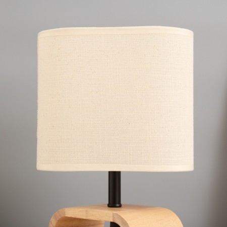 LILIT HELLITRA lamp 1x40W E27 Light wood 11.5x20x30cm-2