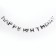 Garland "Happy Birthday", silver color