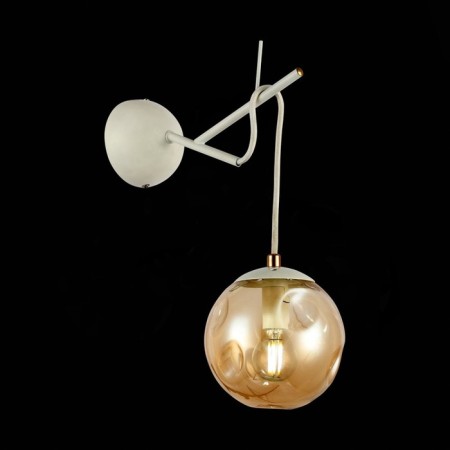 Wall lamp EVOLUCE. Sle110201-01. Calletta. 1x40 W, E14, 14x32 cm, white color-2
