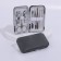 Set of manicure "texture", 8 objects, in case, black color