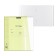 Notebook 12 sheets in the Erichkrause Coverpro Neon Classic, plastic cover, offset block, whiteness 100%, yellow