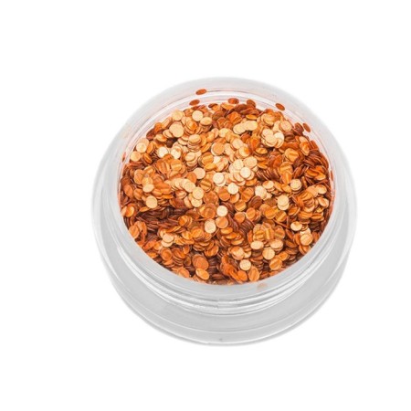 Seques for TNL decor "Cat Eye", No. 1, Orange